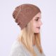 New Pleated Fleece Men's And Women's Knitted Pullover Hat